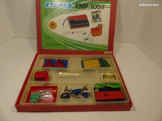 ANCIEN MOTEUR ELECTRIQUE TECHNOR JOUETS HACHETTE - fonctionnel + boite EUR 40,00 - FR