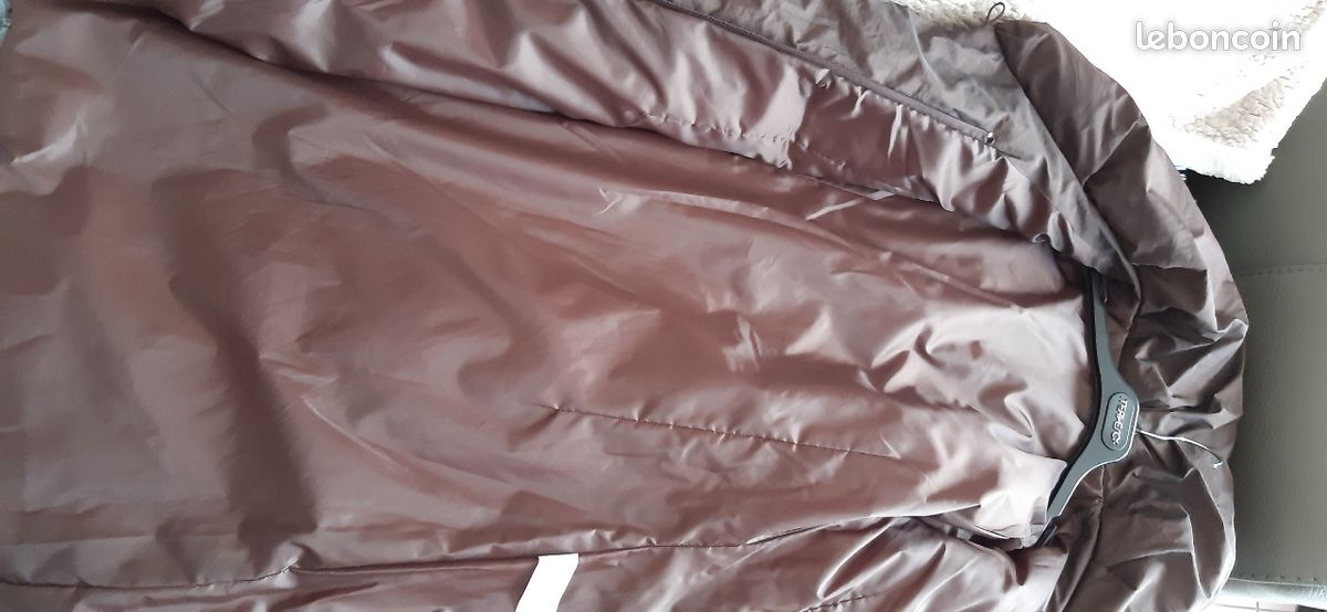 Doudoune Sinequanone Taille 40 Bleue - Occasion Très Bon état, Mi-longue, Polyester