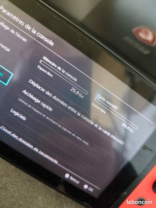 Vend Nintendo Switch avec socle (image 5)