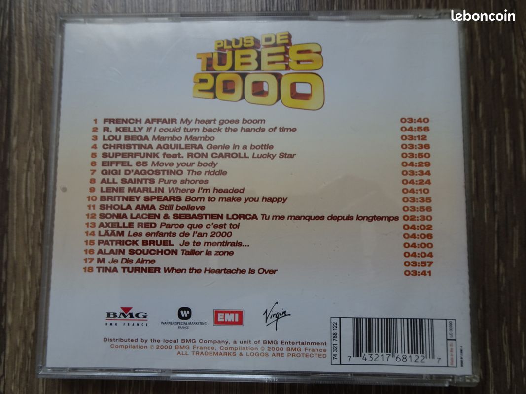 CD Plus de tubes 2000 (image 2)