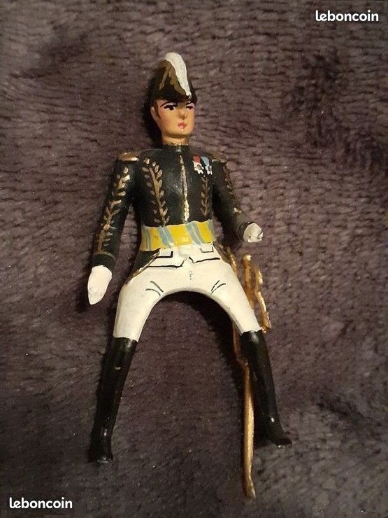 SOLDAT DE PLOMB CBG MIGNOT / HACHETTE - Infanterie 1914 tenue garance