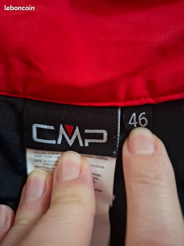 Pantalon ski rouge taille S - 15 Euros (image 2)