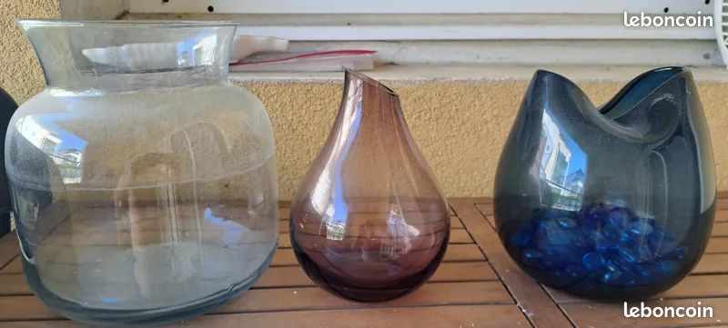 Lot de 3 vases (image 1)