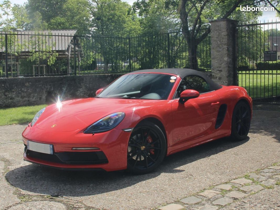 PORSCHE BOXSTER 718 GTS - Immat France - Suivi complet - Alcantara - Chrono - PSE - PASM (image 2)