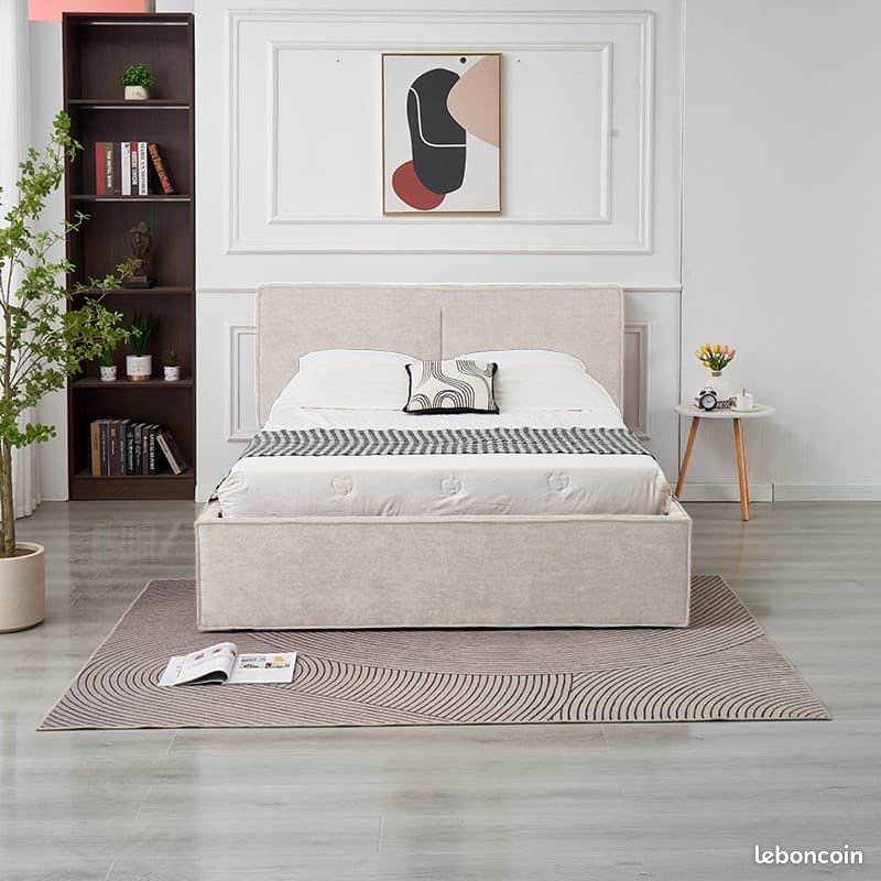 Lit Coffre 140x190, 160x200 et 180x200cm disponible (image 1)