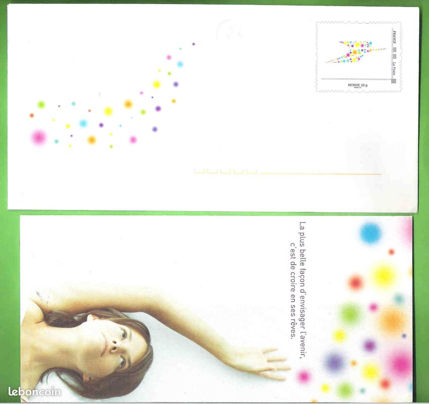 PRÊT à POSTER VOEUX LA POSTE HORS COMMERCE 2009 (image 1)