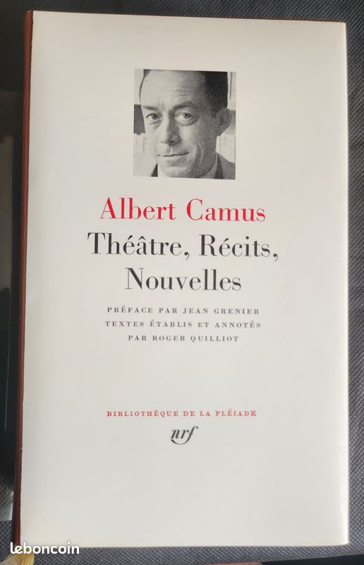 Camus dans La Pléiade (image 1)