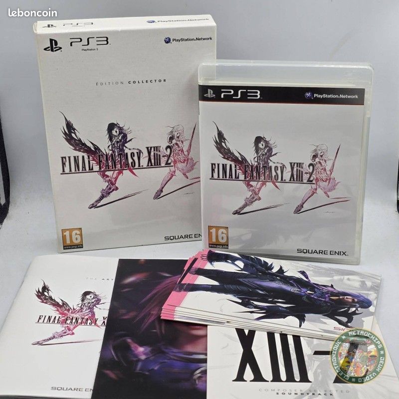 Jeu PS3 Final Fantasy XIII-2 Complet FR - Très Bon état - Boîte, Manuel, Disque - Version Française