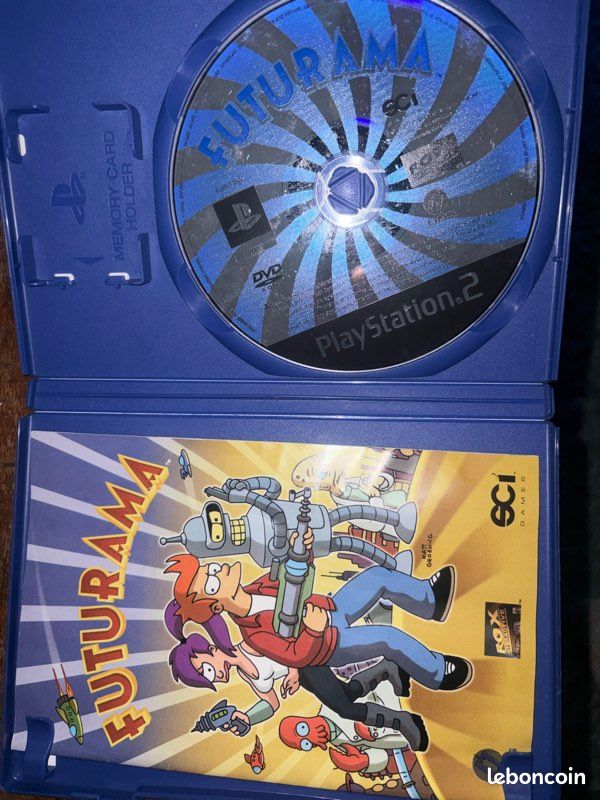Futurama PS2 (Disque + Boîte + Manuel) (image 2)