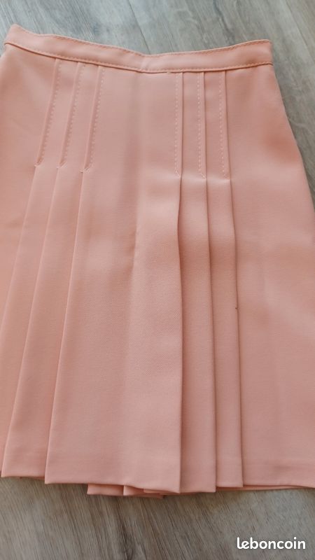 Jupe Plissée Courte Jack Wills Femme Rose - Taille 8 (neuve Sans étiquette)