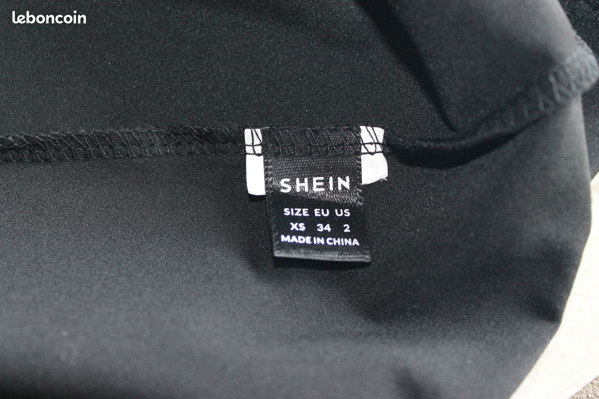 Robe noire shein (image 3)