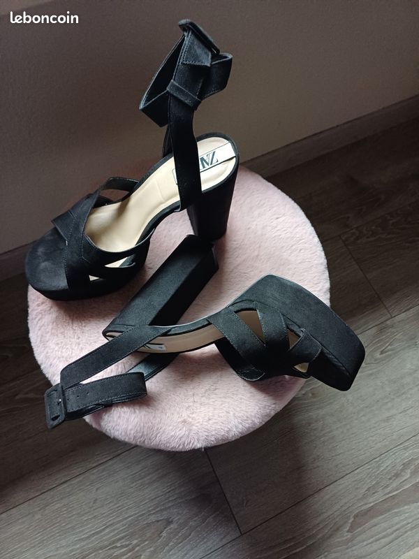 Sandales à talons Zara | Chaussures à Casablanca