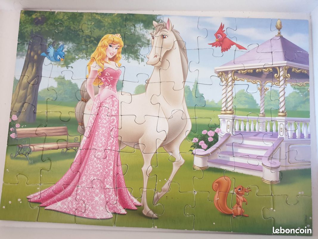 2 puzzles Disney princesses 48 pièces (image 3)