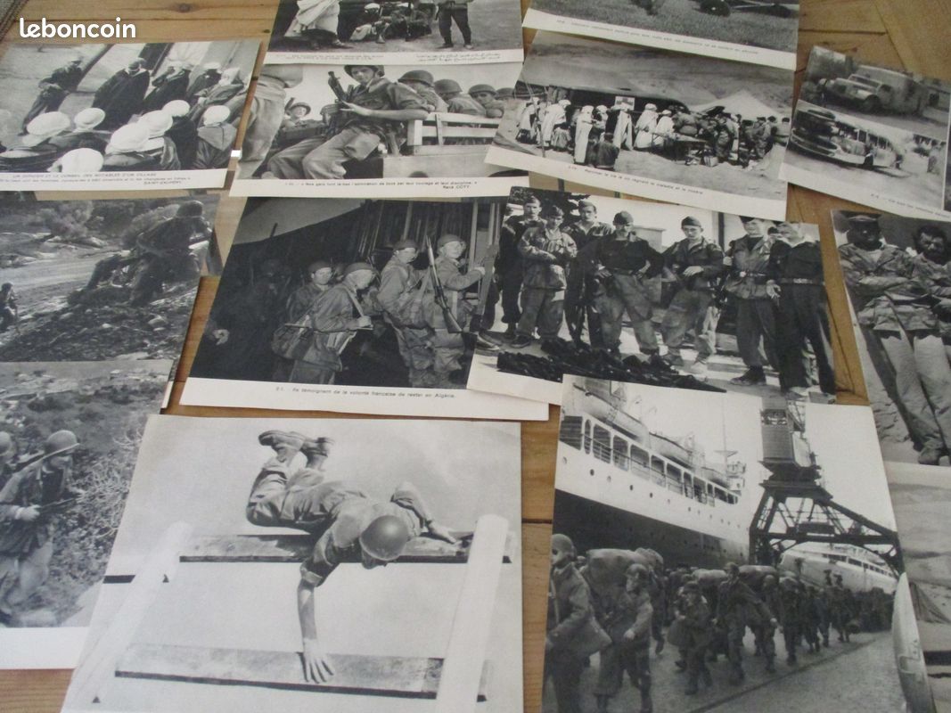 Album Photo Militaire Historique Algérie 1949 - 140 Clichés D'époque - Service Militaire Afrique Du Nord