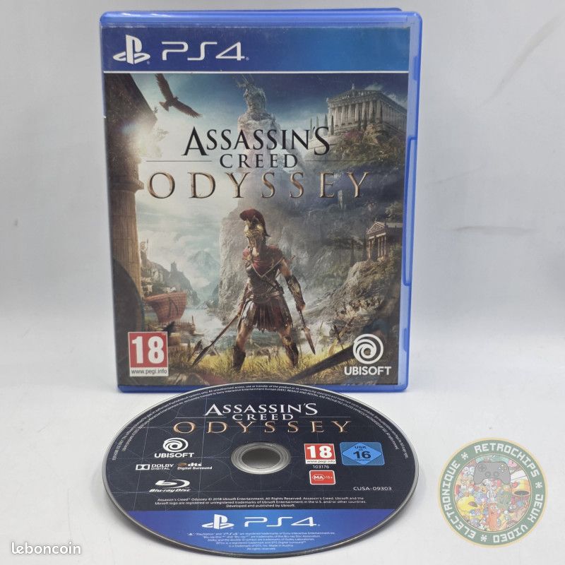 Assassin's Creed Odyssey – PS4 – Version UK, Complet, Très Bon état