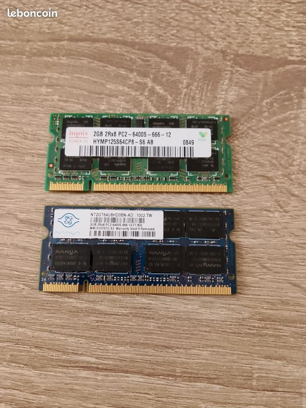 Barrette de RAM DDR2 (image 1)