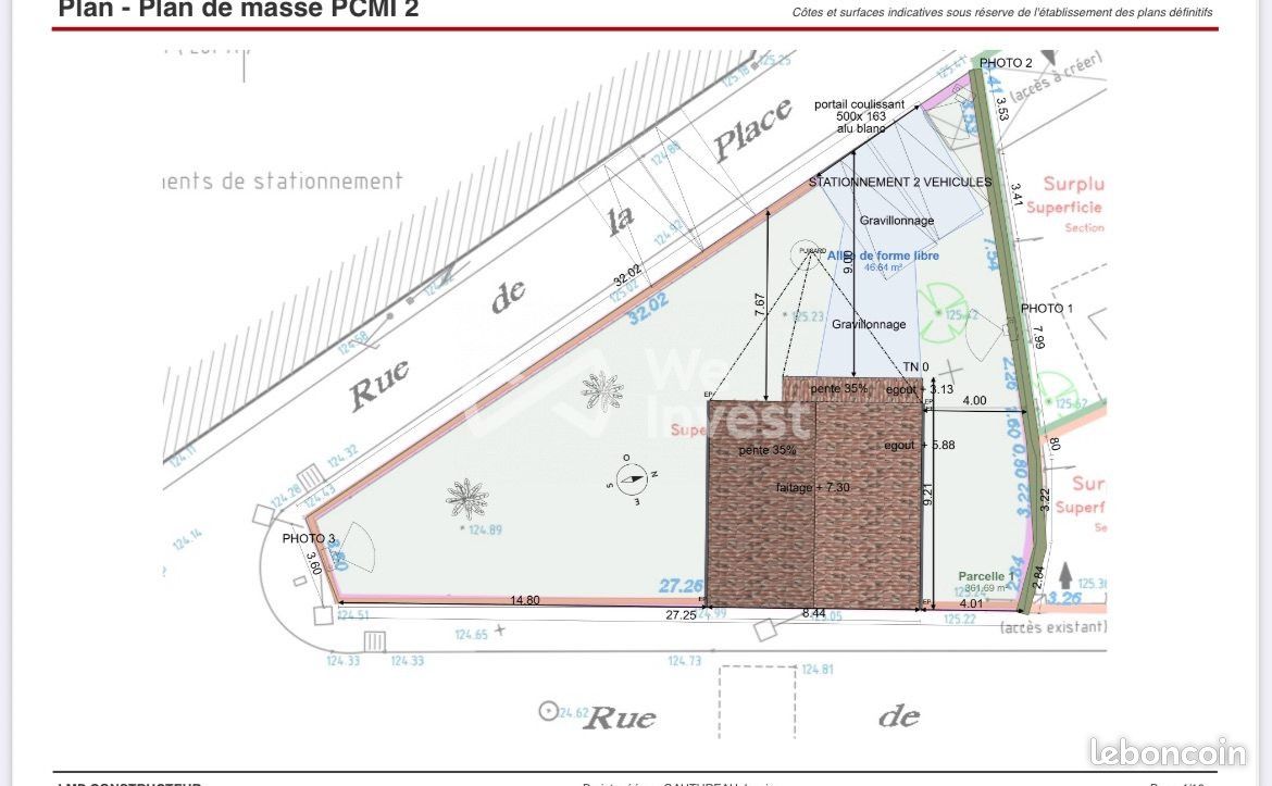 Terrain 362 m² · à Villevaudé · 362 m² · 135 000 €