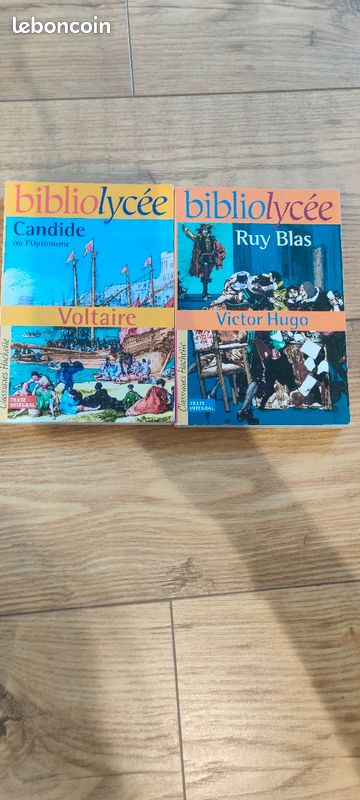 Deux livres Bibliolycee (image 1)
