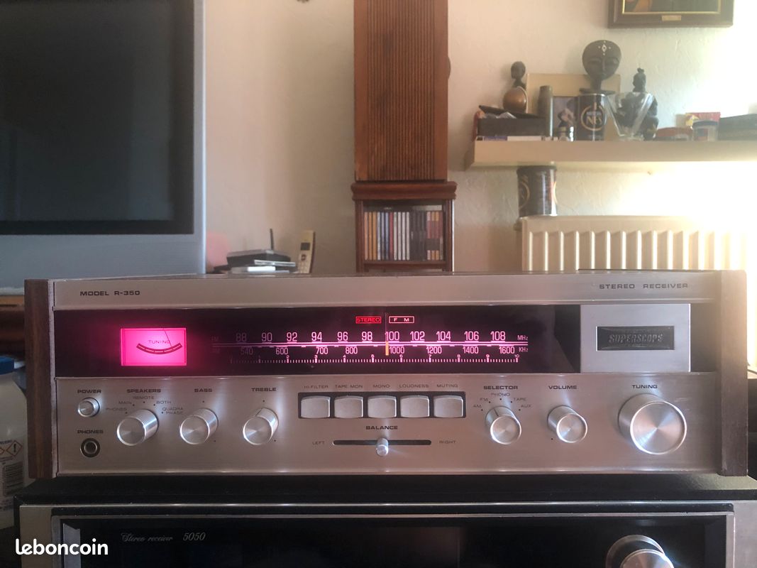 AMPLI MARANTZ SUPERSCOPE R 350 ( Rare) (image 2)