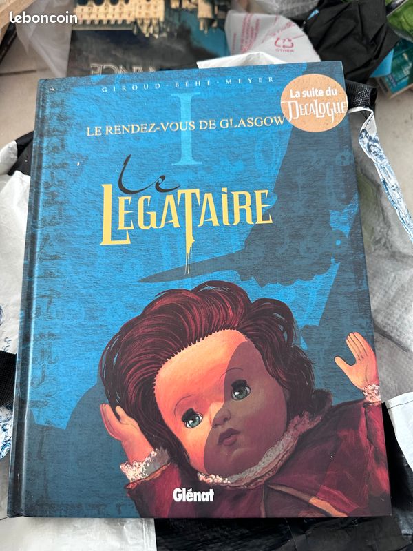 BD le légataire, tomes 1 et 2 en édition originale (image 1)