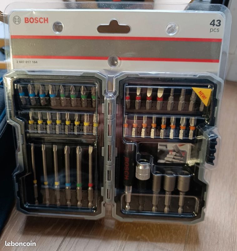 [Neuf-Bosch professionnel] Lot Sac de transport+coffret de 43 Embouts de vissage (image 2)