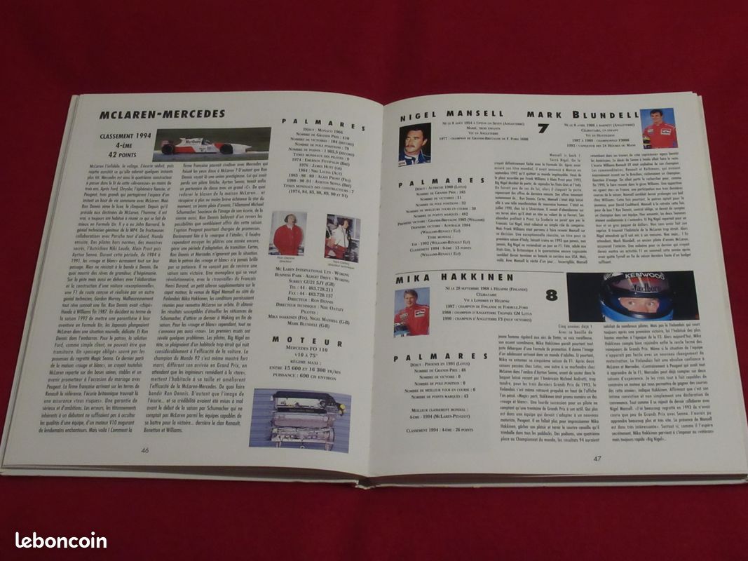 Tout sur la Formule 1 en 1995 / COMME NEUF (image 8)