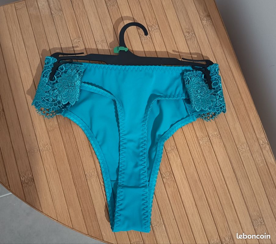 Culotte string bleu (image 2)