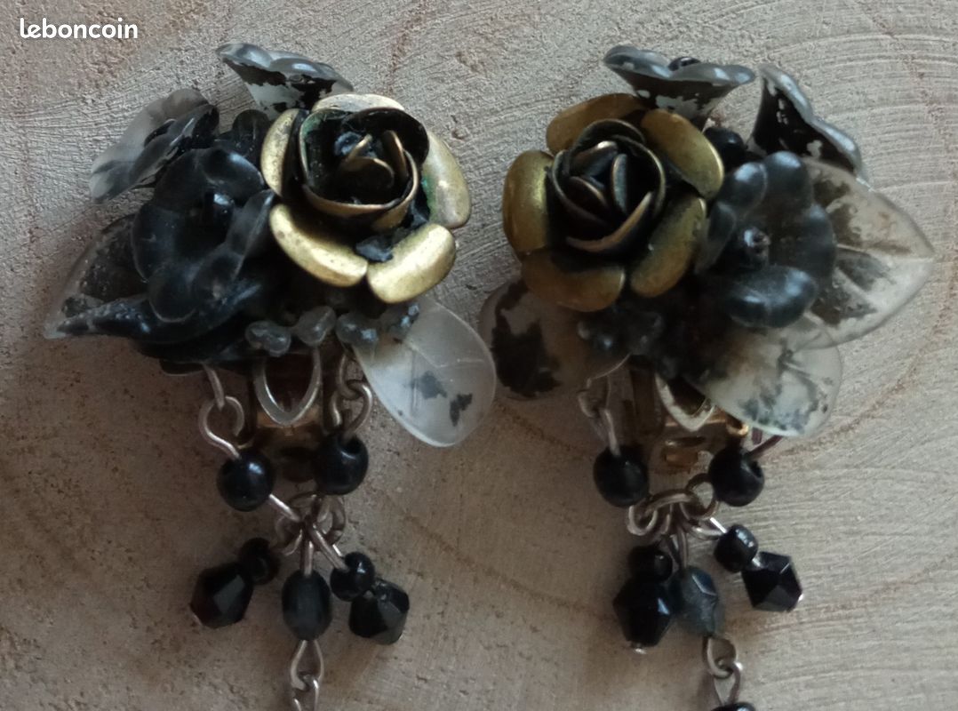 Clips de marque Collen Toland vintage année 80 (image 2)