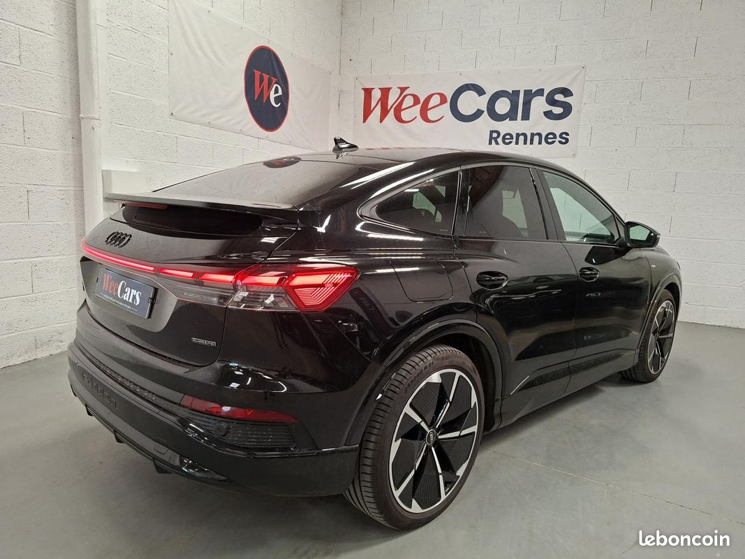 Audi q4 e-tron sportback 45 e-tron electric 285 82kwh s-line bva (image 3)