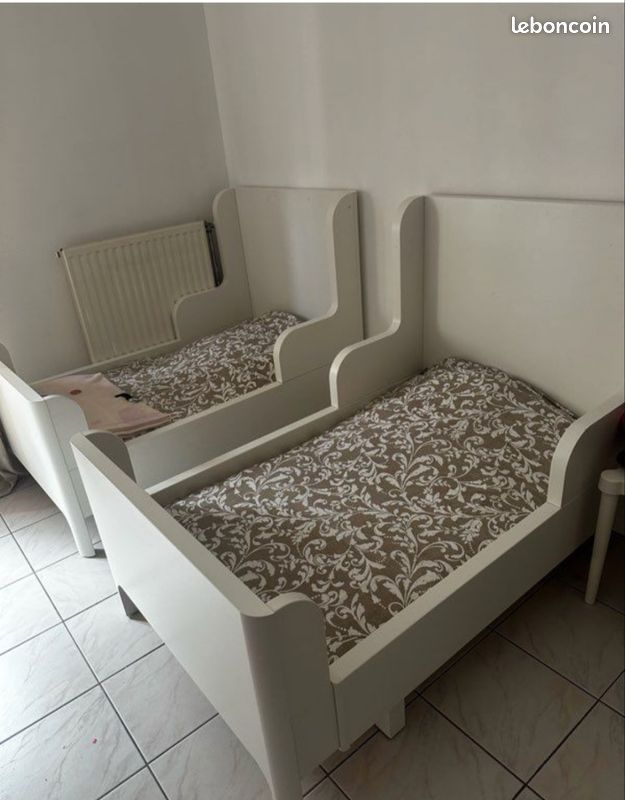 Lot de deux lits IKEA évolutifs (image 1)