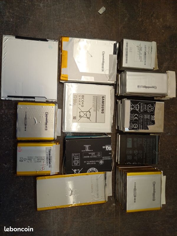 Batteries lithium polymère- capacité testée - différents formats (image 2)