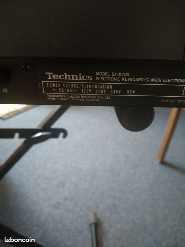 Synthétiseur Technics SXK700 (image 3)