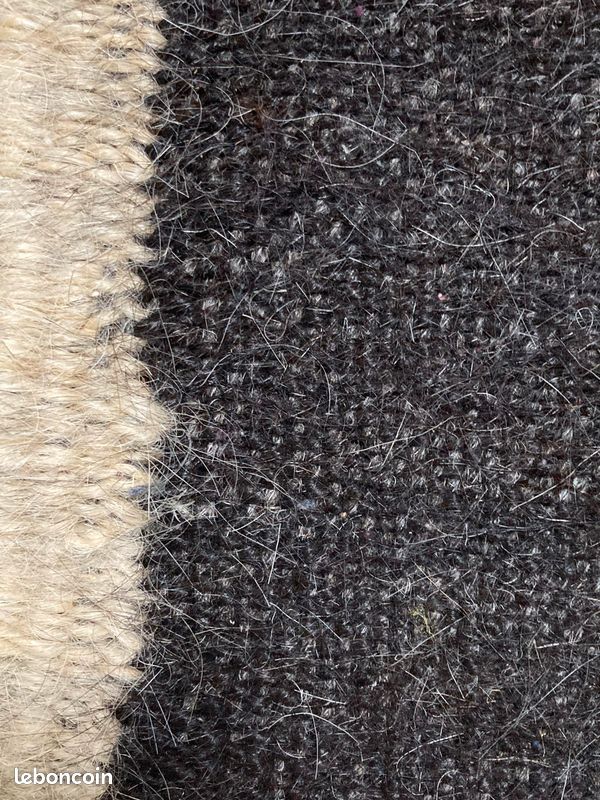 Long Kilim berbère artisanal en poil de chèvre (image 5)