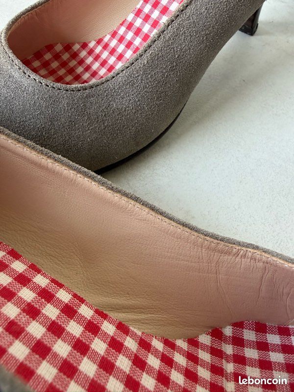 Escarpins Diavolezza cuir Made in Italy T38 (image 14)