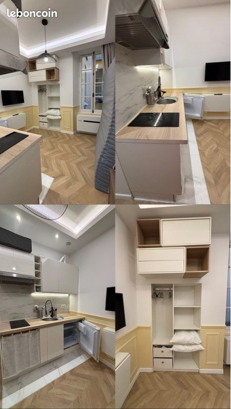 Appartement 1 pièce 12 m² · à Nice · 12 m² · 680 €