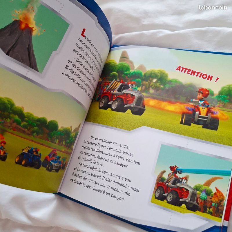 Livre Nickelodeon Hachette Jeunesse Paw Patrol La Pat Patrouille Le réveil du volcan (image 5)