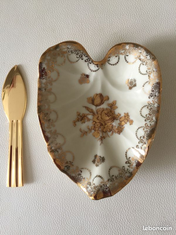 Beurrier Limoges et son couteau (image 1)