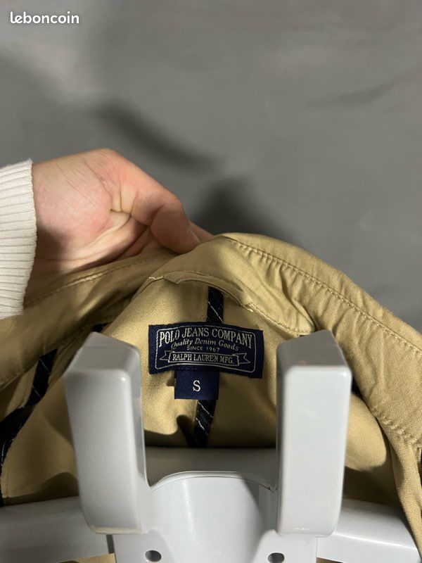 🧥 Trench coat vintage Ralph Lauren – Beige – Taille S (image 12)