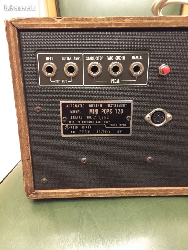 Korg Minipops 120 avec mod Midi (image 5)