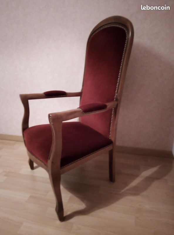 Fauteuil velours (image 2)