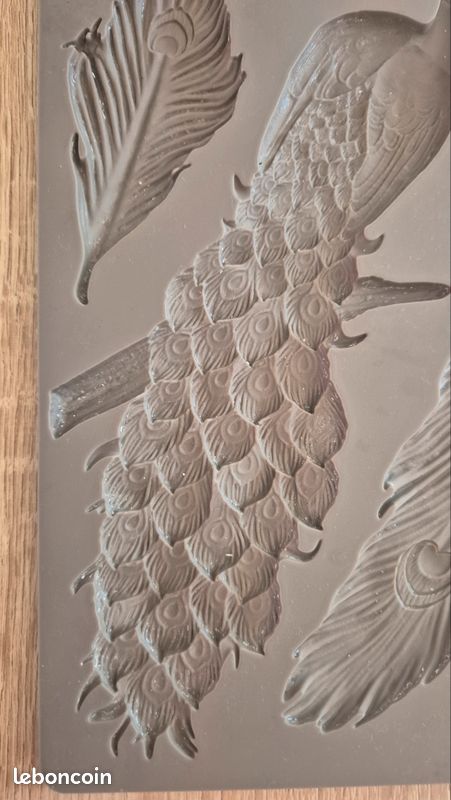 Moule silicone paon décoration et pâtisserie (image 4)