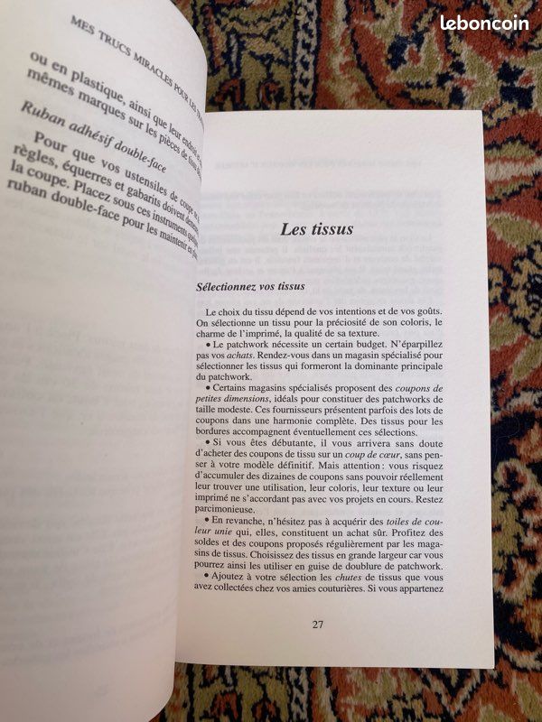 Livre mes trucs miracles pour les travaux d’aiguille d’Anne-Marie Peysson (image 5)