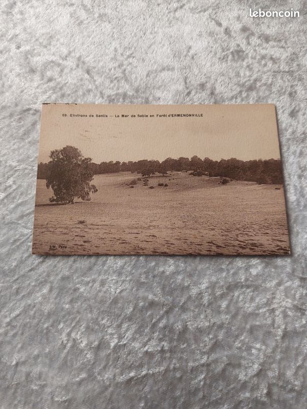 Forêt d'Ermenonville 60 - la Mer de Sable cpa (image 1)