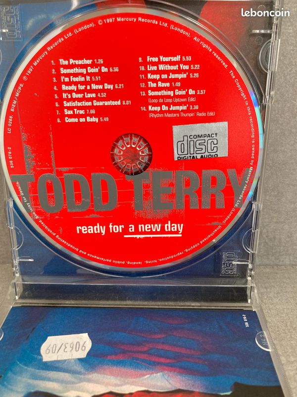 LOT 3 album cd Frankie Knuckles , Todd Terry (image 5)