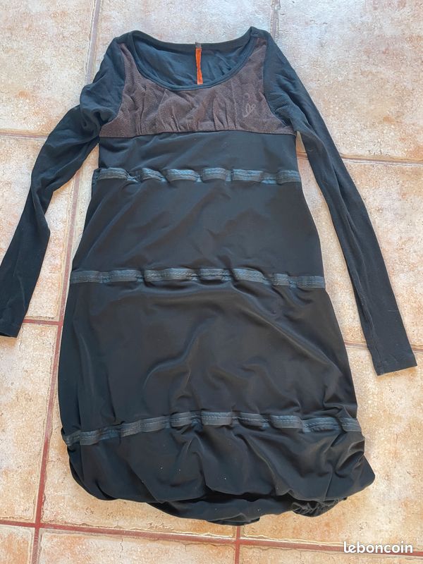 Robe COP Copine - Taille 1 - Marron - Très Bon état - Idéale Pour Journée Décontractée