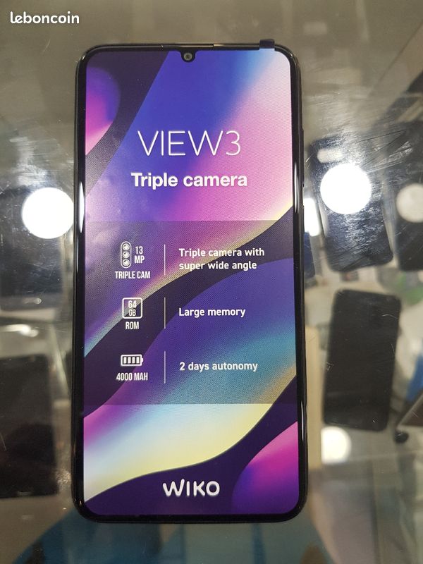 Wiko view 3 triple caméra neuf (image 1)