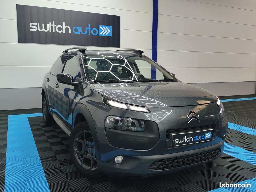 Citroen c4 cactus 1.2 ess 82 cv shine / suivi complet / distrib ok / camera recul / bluetooth / garantie (image 1)