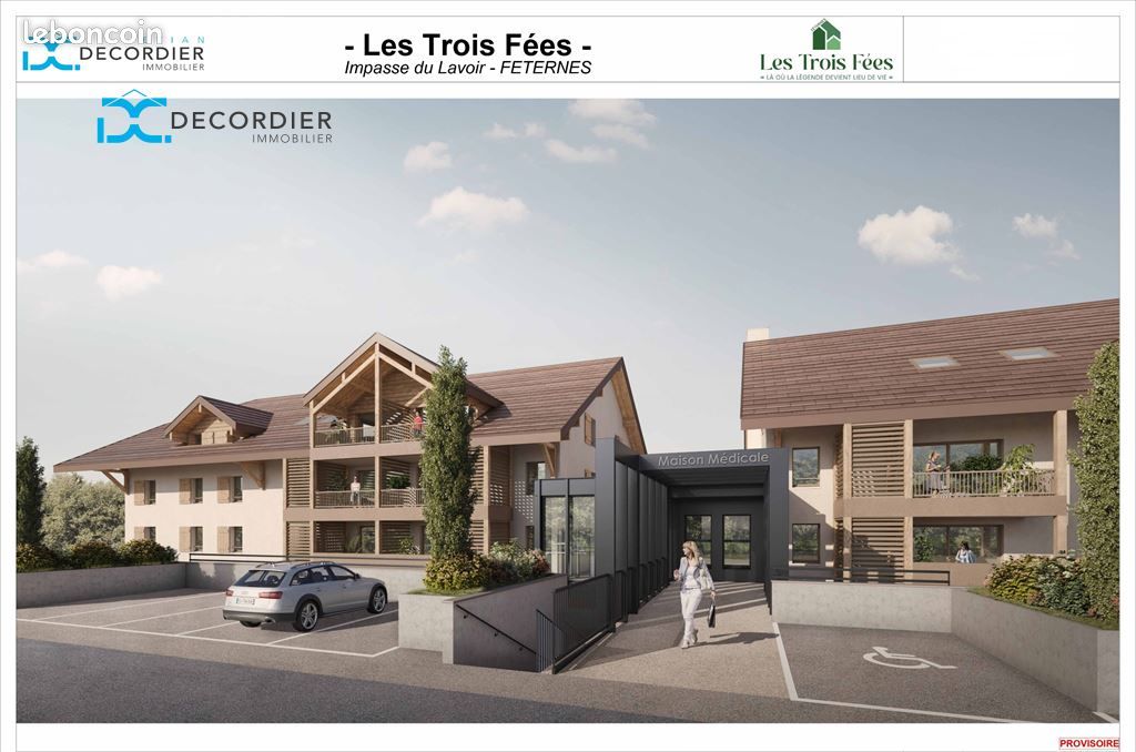 Appartement 2 pièces 42 m² · à Féternes · 42 m² · 236 000 €