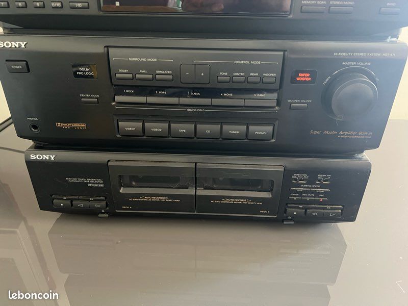 Chaîne HI-FI SONY HST-471 (image 3)