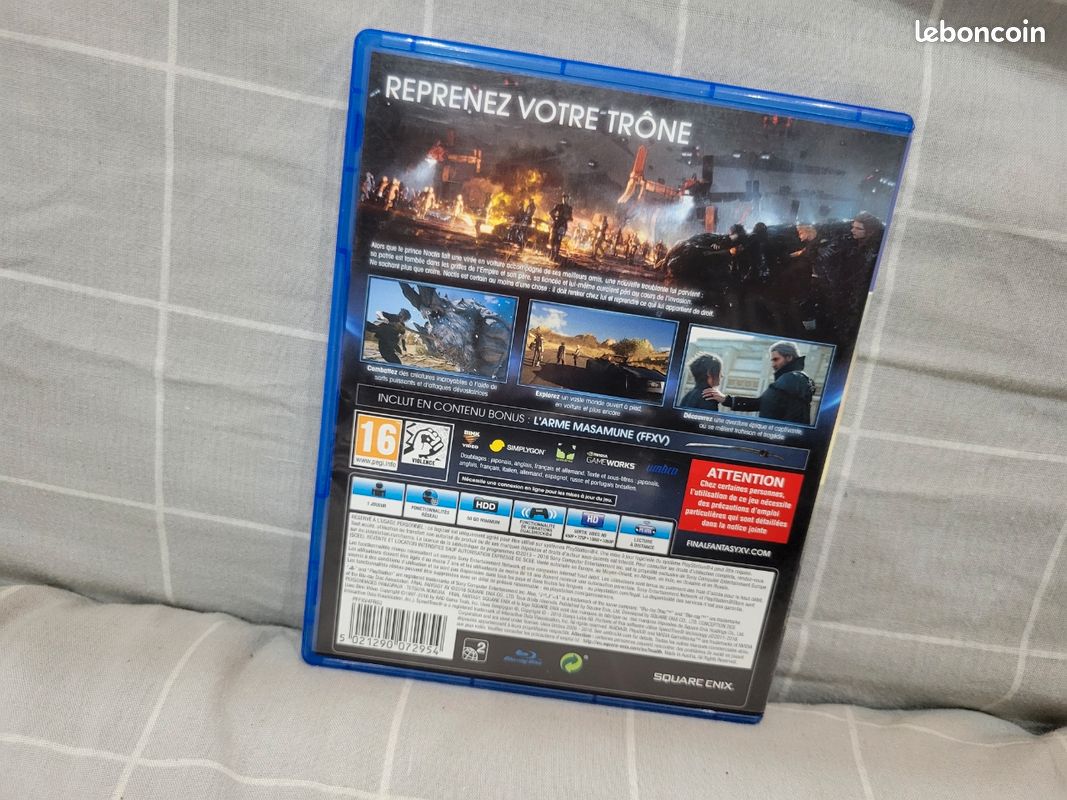Guide Officiel Final Fantasy XV - L'Univers De FF XV - édition Française PS4
